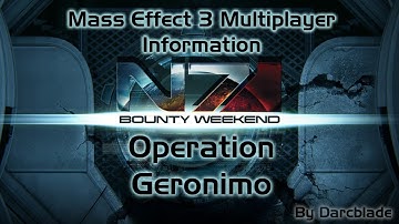 Mass Effect 3 : Operation Geronimo