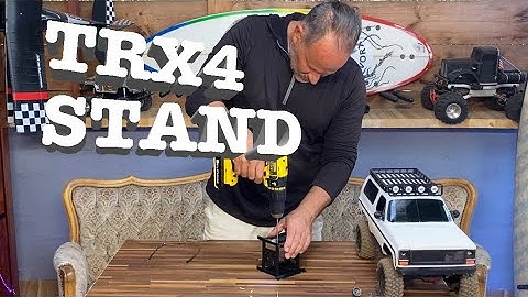 TRX4 Stand, 3D printed perfect fit