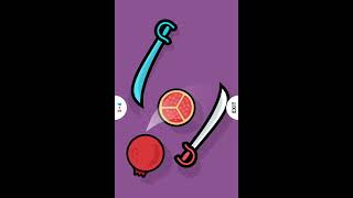 2인용 게임(도전) Fruit Duel AI normar 모드 플레이 screenshot 5