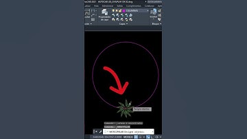 Comando: crear varias copias de bloques u objetos en un área circular en AutoCAD 2D. #autocad
