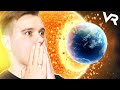 VR | ЧТО БУДЕТ ЕСЛИ ЗЕМЛЯ ВРЕЖЕТСЯ В СОЛНЦЕ?! - Universe Sandbox 2 ВР