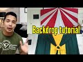 Backdrop ideas basic background tutorial