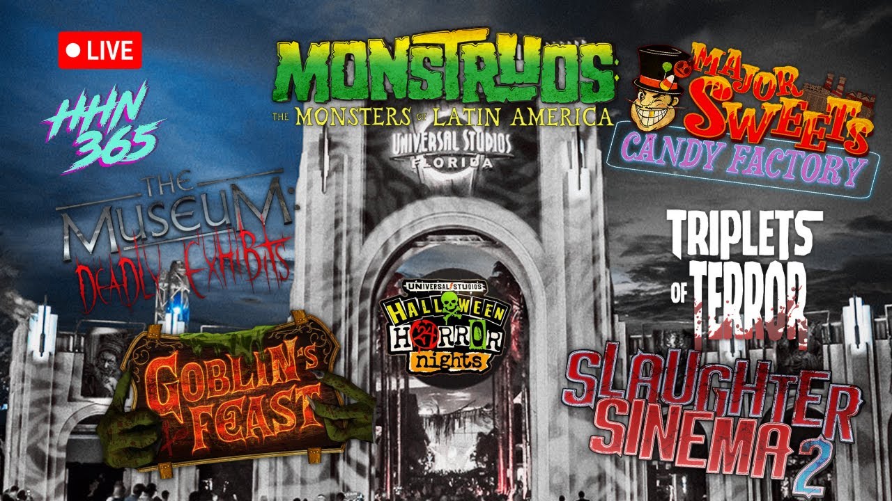 All Six Original Houses Announced for Halloween Horror Nights 33 HHN