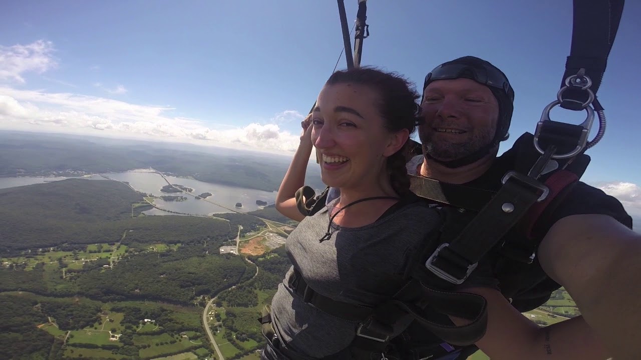 Tandem Skydive Mary from Asheville, NC YouTube