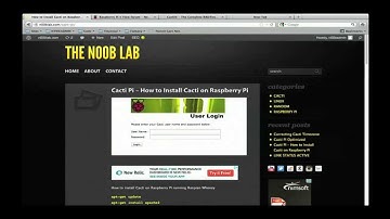 How to install Cacti on Raspberry Pi