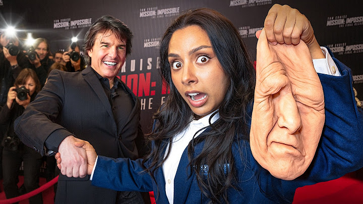 I Surprised Tom Cruise at his own Premiere