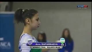 Asal Saparbaeva UZB BB EF @ Anadia 2014