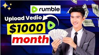 Rumble earning | Make money online | How to create Rumble channel | 1000 Views = $100 USD