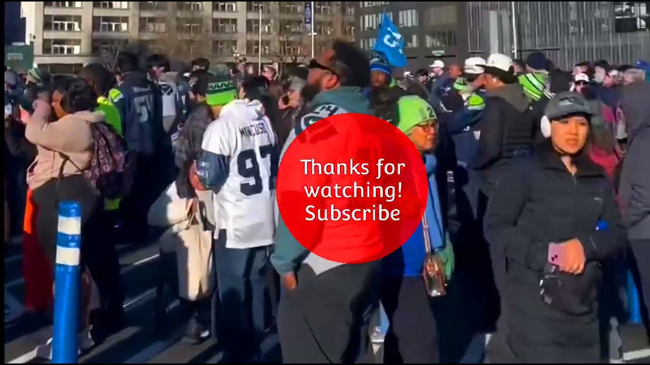 😍Best Moments:Seahawks Super Bowl Parade 2026[Part - 2]