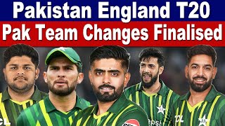 Breaking l Pakistan will make Three Changes against England