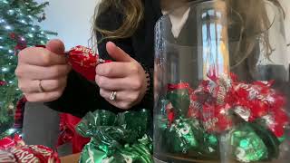 ASMR Crinkly Christmas Sweet Collection Show And Tell Intoxicating Sounds Sleep Help Relaxation