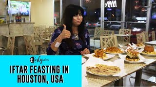 Iftar Feasting In Houston, Texas - USA | Curly Tales