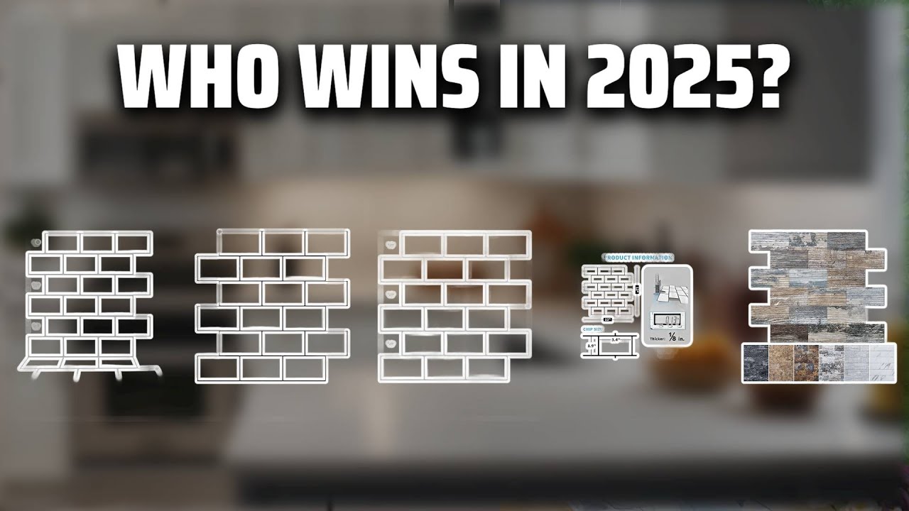 The Top 5 Best Peel and Stick Backsplash in 2025 - Must Watch Before Buying!