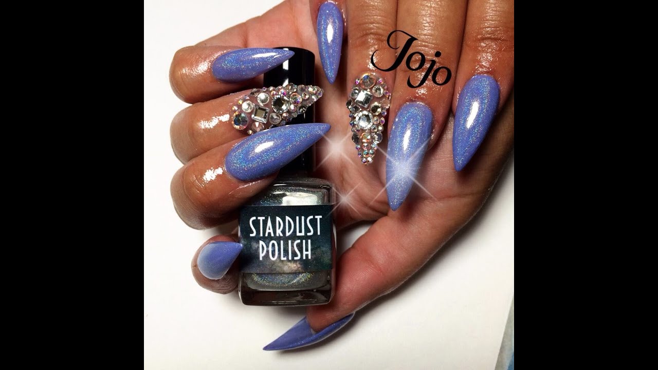 Quick Stiletto Acrylic Application