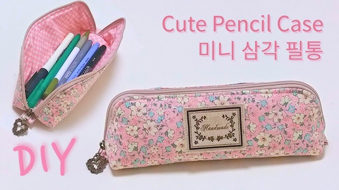 DIY Stand-Up Pencil Case  Step-by-Step Tutorial👍 Crafting Your Own Fabric  Pencil Case [sewingtimes] 