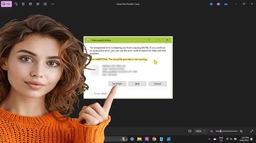 How to Fix OneDrive Error 0x8007016a: "The cloud file provider is not running."