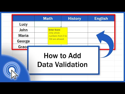 How To Add Data Validation In Excel (quick And Easy)