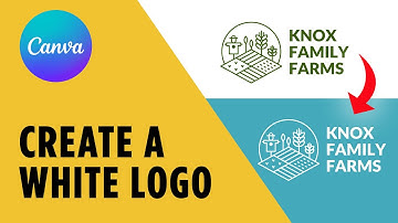 Create a White Logo in Canva with Transparent Background