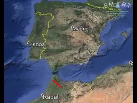 سقوط كرة نارعلى جهة طنجة تطوان الحسيمة وسماع صوت انفجارات 