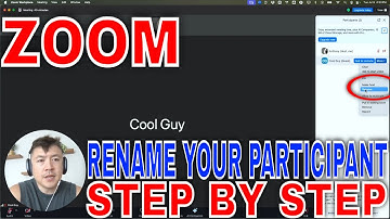 ✅ Hoe u als host de namen van deelnemers aan een Zoom-vergadering kunt wijzigen🔴