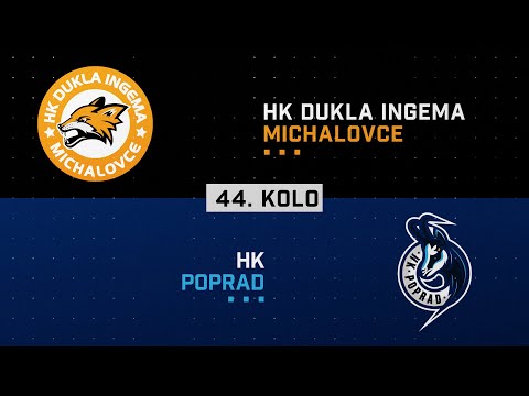 44.kolo HK Dukla INGEMA Michalovce - HK Poprad HIGHLIGHTS