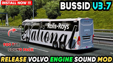 How to add VOLVO 9600 B8R ENGINE SOUND 😍 in Bus Simulator Indonesia | BUSSID V3.7.1 |#bussidmods
