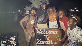 Crazy night life in Zanzibar…..  Almost lost her @matiafrika 