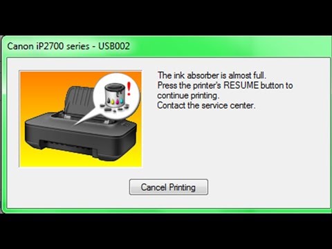 Canon Pixma iP2700/ip2770 Printer Reset । Printer Resetter Download Link here: .... 