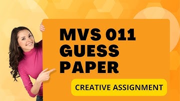 MVS 011 GUESS PAPER