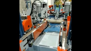 MÁY CNC CẮT + KHOAN 2 MẶT 2 ĐẦU KHỔ 1800MM GIÁ RẺ