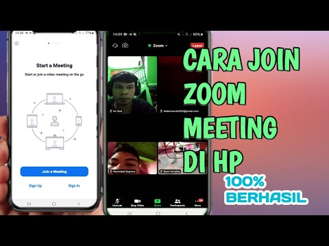 Video CARA JOIN ZOOM MEETING DI HP|GABUNG ZOOM MEETING DI HP| - youtube