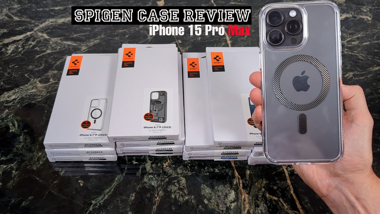 For Apple iPhone 15 Pro Max Case /15 Pro/15/15 Plus, Spigen Core Armor  (MagFit)