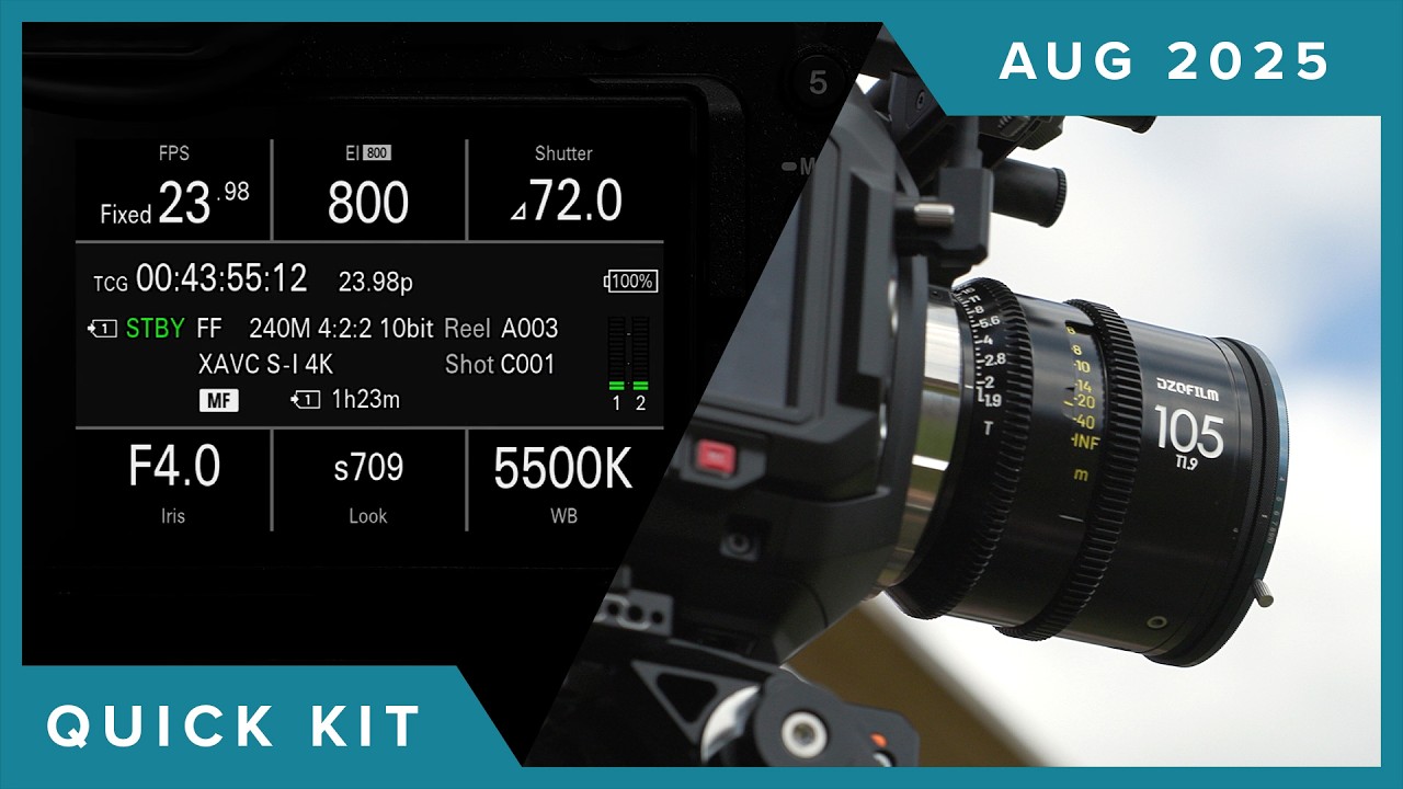 New Sony FX3 Firmware, DZO Vespid 2, Blackmagic Price Drop & More