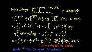 15 5: Evaluate a Triple Integral | Multivariable Calculus