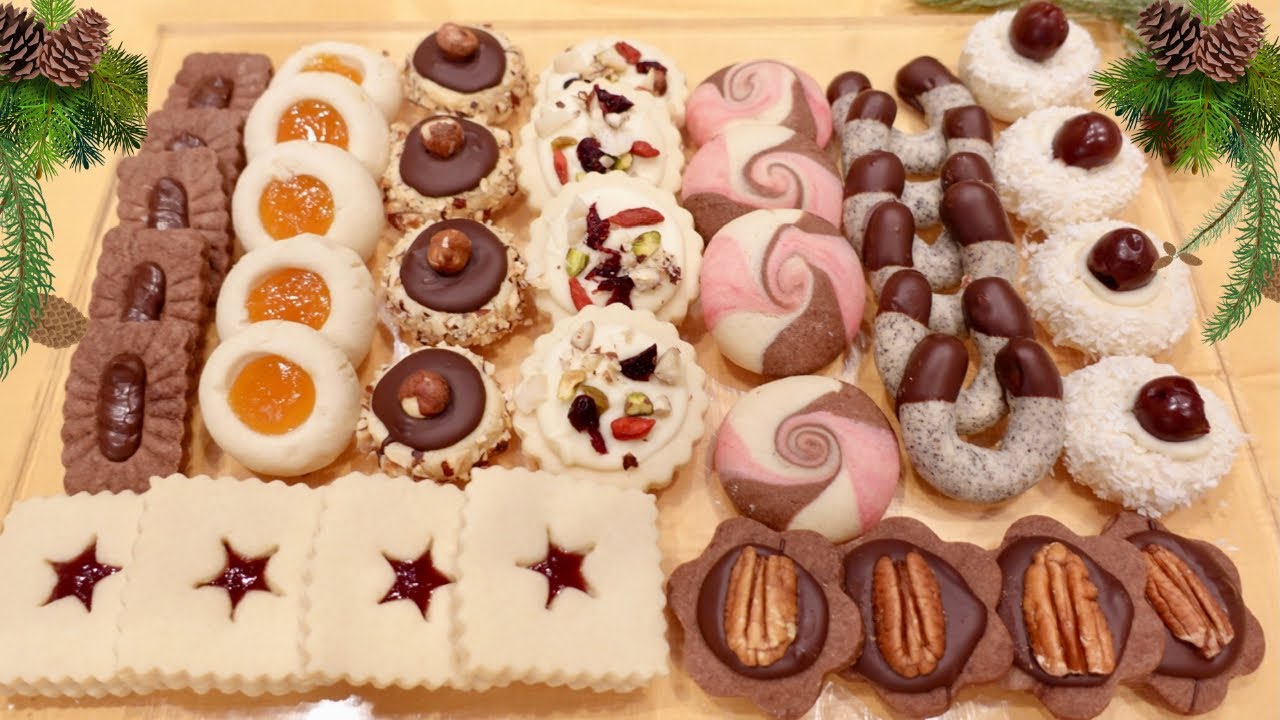 RADOMANI19/31 BOŽIĆNI  KOLAČIĆI , OD JEDNE SMJESE 9 VRSTA KOLAČIĆA