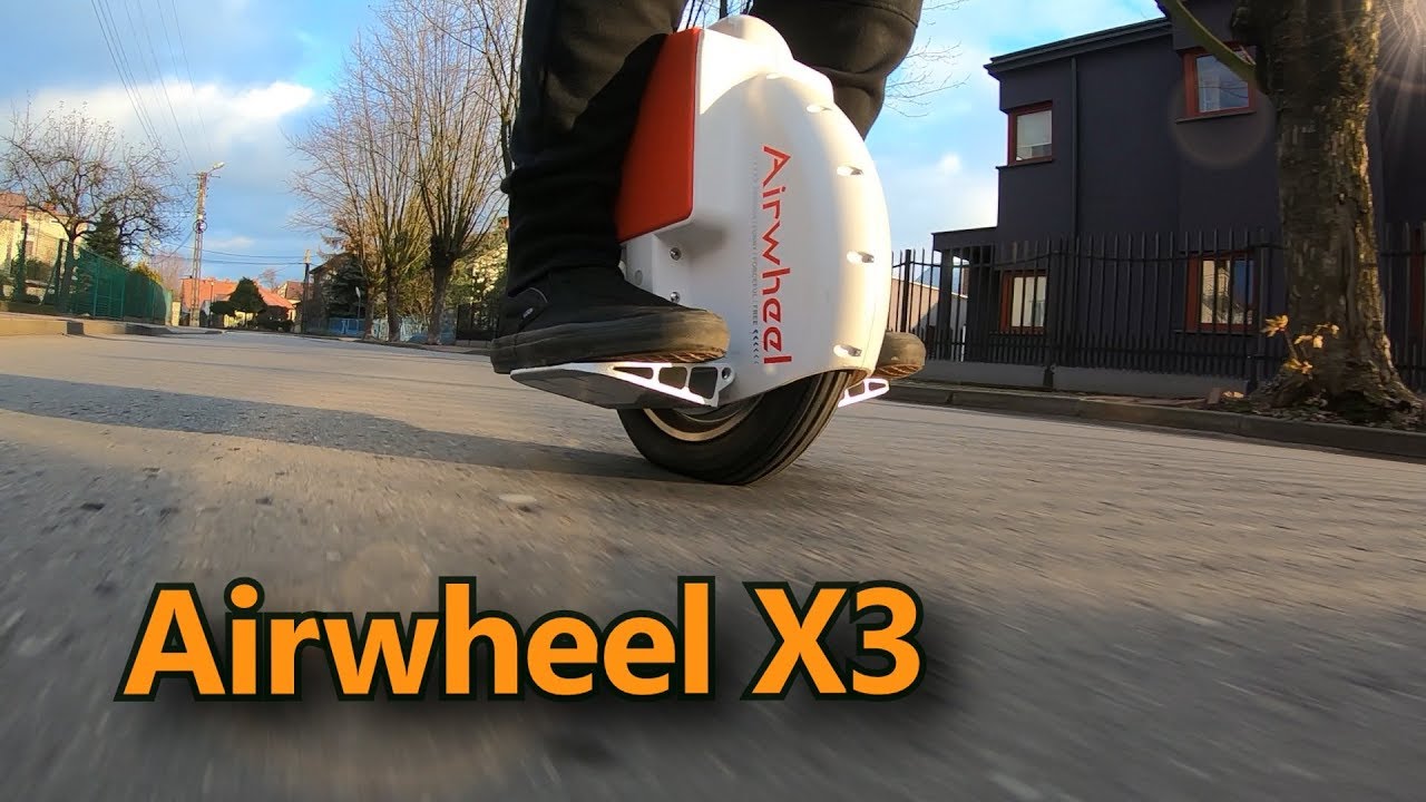 Airwheel X3 - jednokołowy hoverboard - YouTube