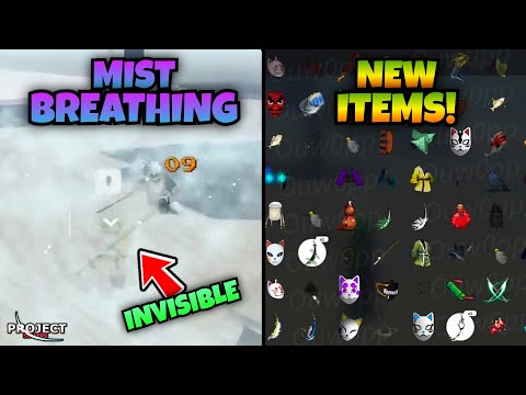 [NEW CODE] Mist Breathing + New Items!! (Project Slayers Update 1)