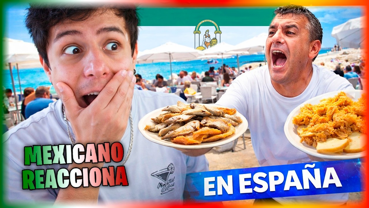 El Tintero Málaga 🇪🇸 el restaurante más loco de España | Mexicano reacciona a ESPAÑA