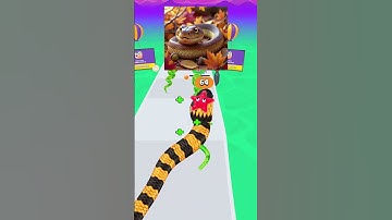 NEW CUTE BROWN SNAKE EVOLUTION #shorts #snakegame #snakerun