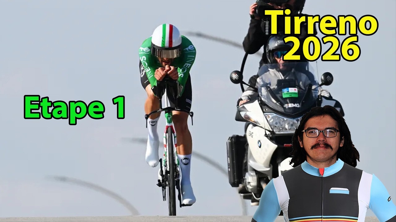 🚴‍♂️Tirreno-Adriatico 2026🇮🇹 : Etape 1 Débrief (Ganna, Arensman, Carapaz...)
