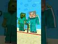 Zombie vs Old Man | Who Wins the Marble Game? | Minecraft Squid Game 💀🔥😂