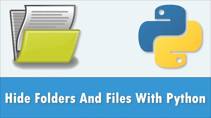 Hide Folders And Files With Python