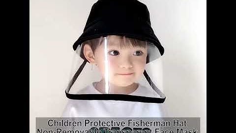 Children protective fisherman hat