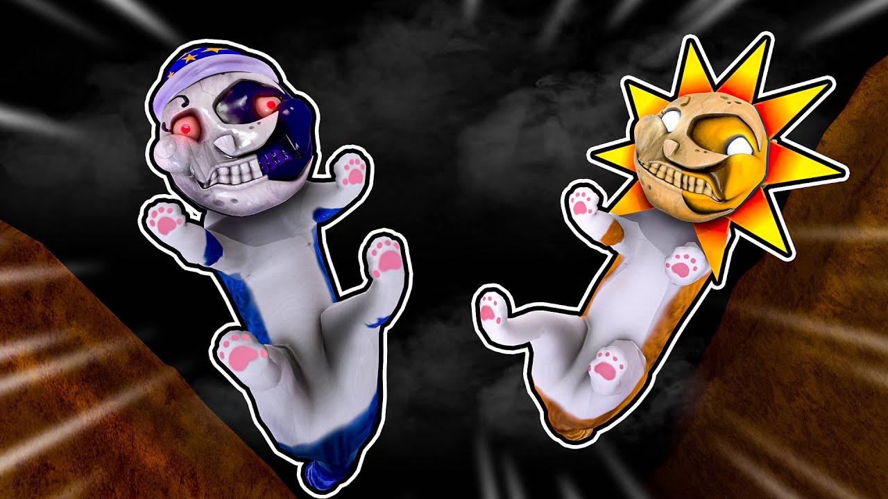 Sun and Moon Become CATS?! in STRAY