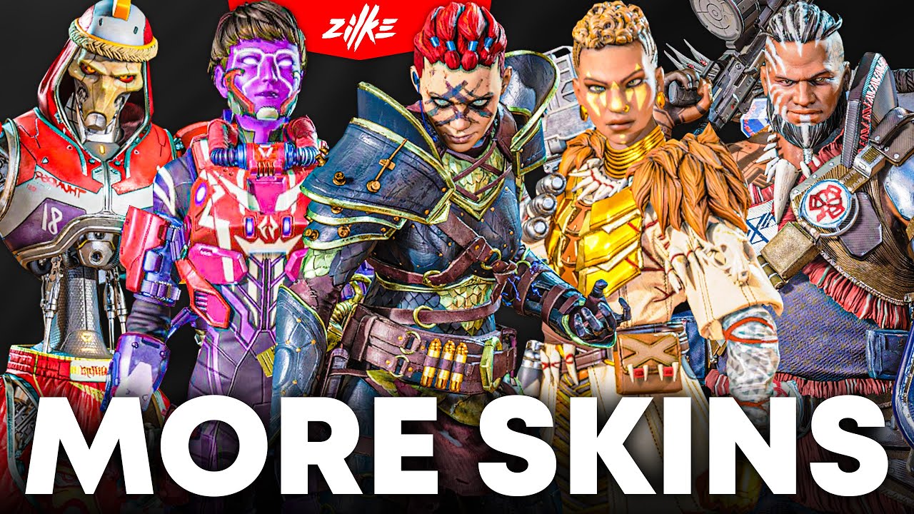 EVERY returning and new skin that is coming next week ! × Apex Legends