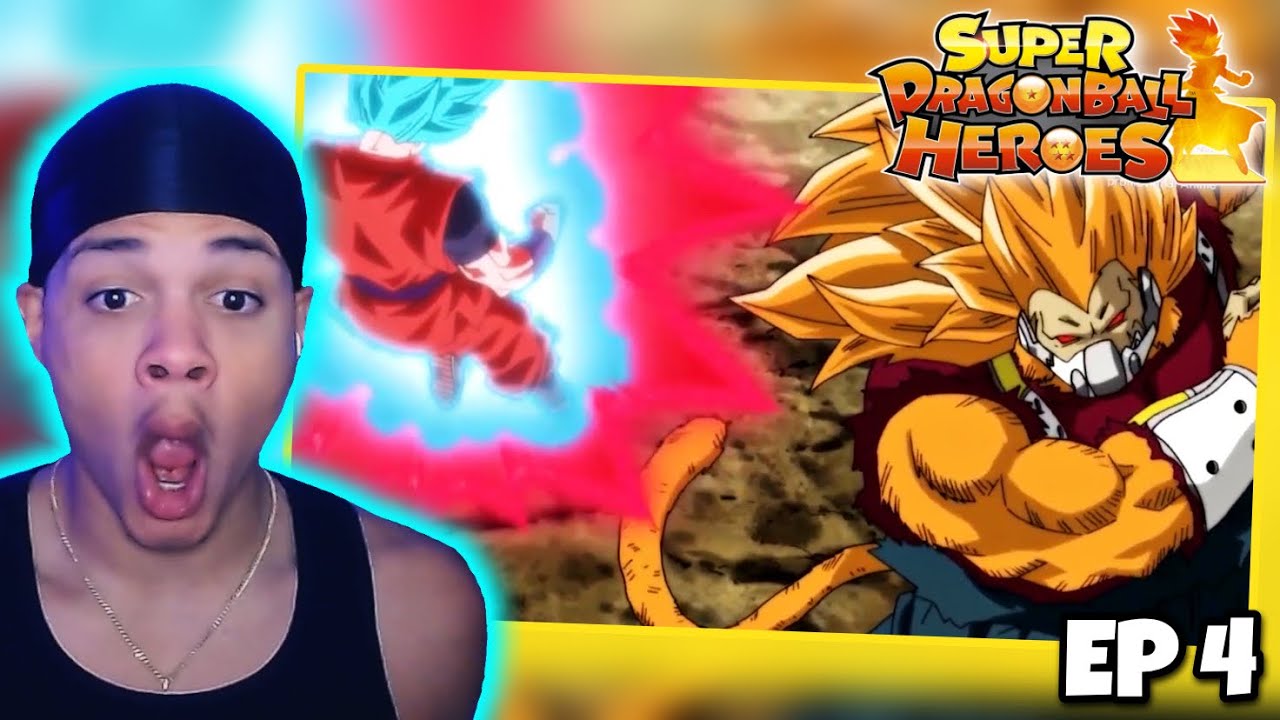 SSBKK GOKU VS CUMBER!! Super Dragon Ball Heroes Episode 4 BL