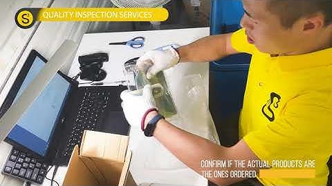 Quality Inspection Process  - Bag