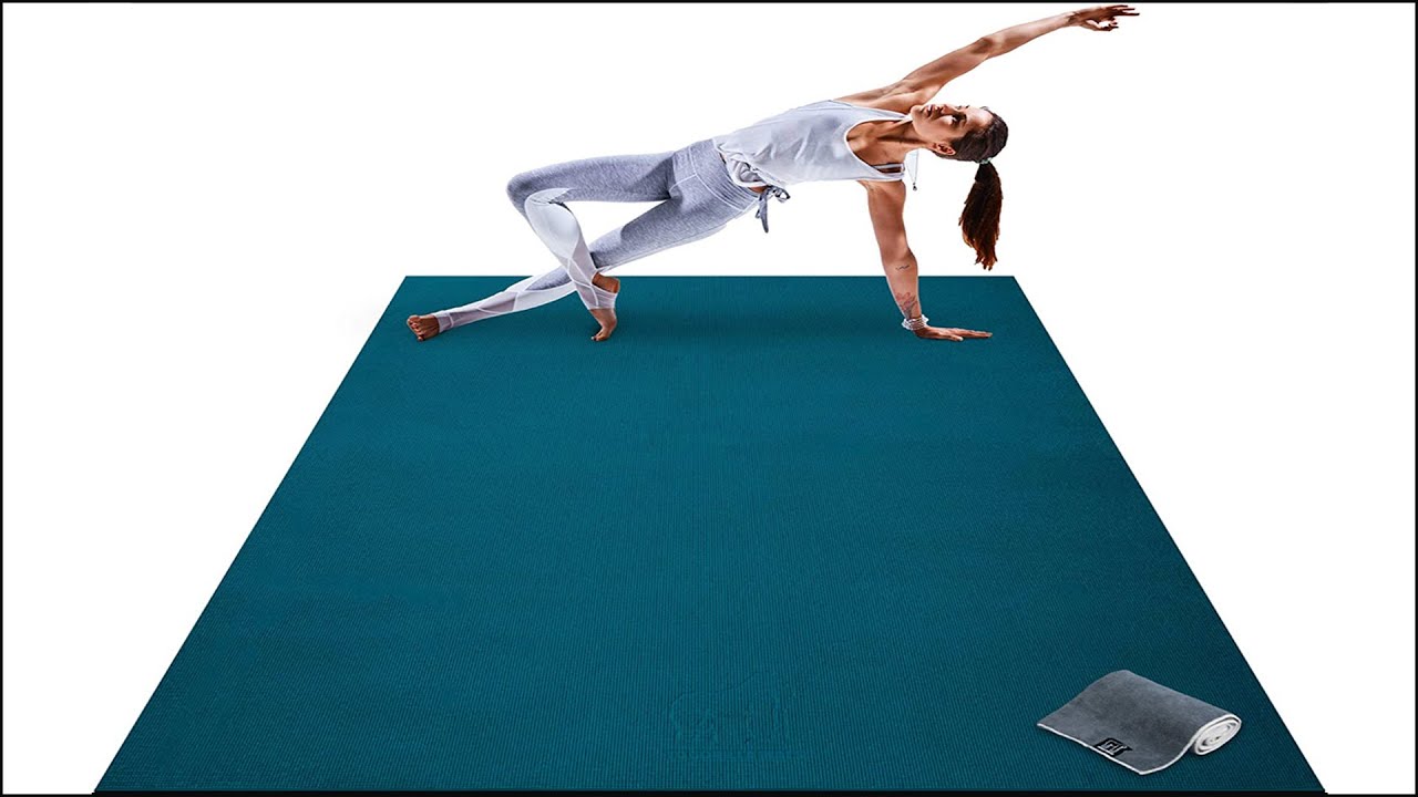 Best yoga mat Premium Large Yoga Mat 7' x 5' x 8mm Extra Thick
