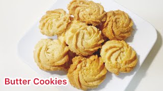 Easy Butter Cookie Recipe