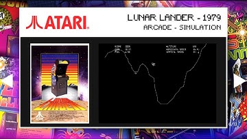Lunar Lander | Atari Arcade 1 | Game 6 of 13 | Evercade Handheld